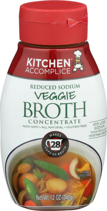 KITCHEN ACCOMPLICE: Veggie Broth Concentrate, 12 oz