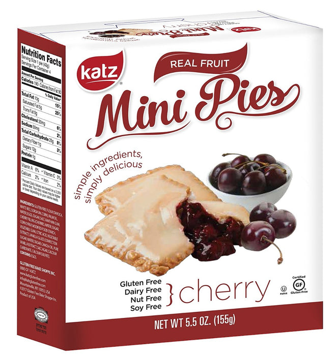 KATZ: Cherry Mini Pies, 5.5 oz