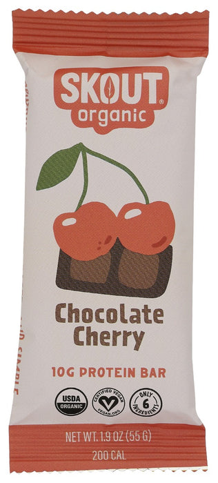 SKOUT: Protein Bar Cherry Chocolate, 1.9 oz