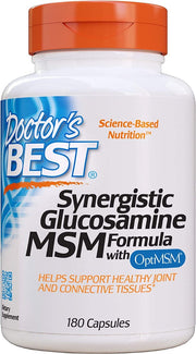 DOCTORS BEST: Synergistic Glucosamine Msm, 180 cp - No Brand For Less