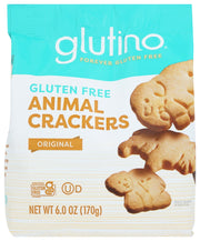 GLUTINO: Gluten Free Animal Crackers Original, 6 Oz - No Brand For Less