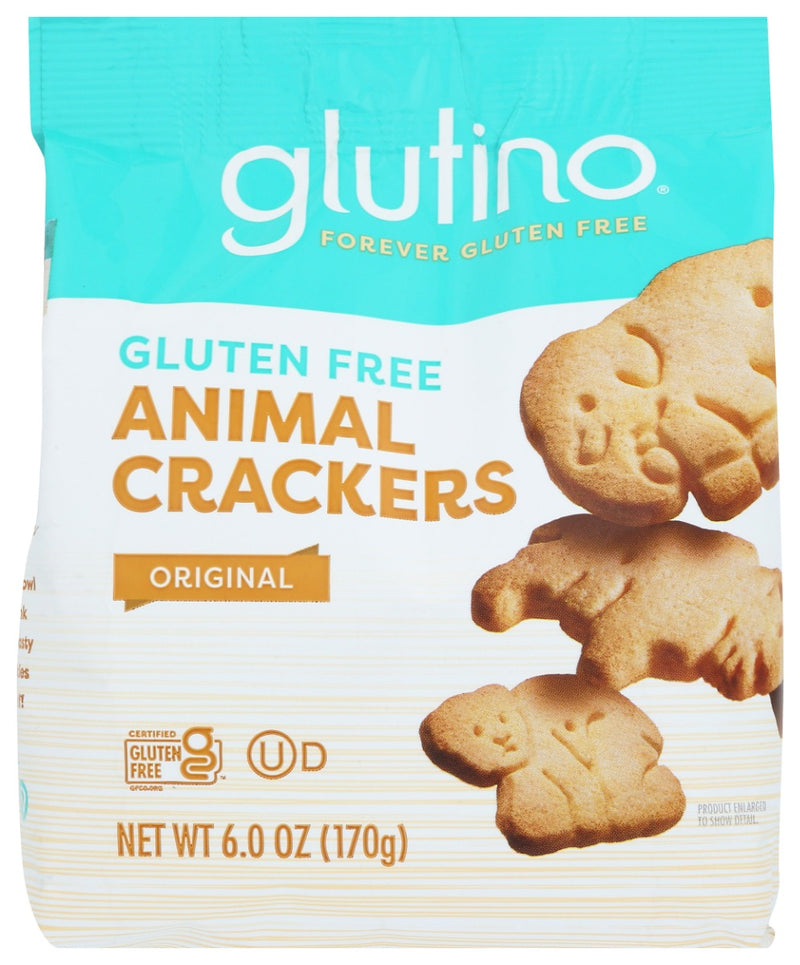 GLUTINO: Gluten Free Animal Crackers Original, 6 Oz - No Brand For Less