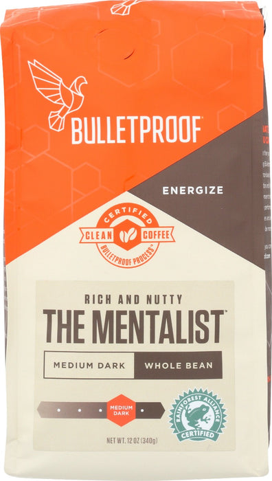 BULLETPROOF: Coffee Whole Bean Mentalist, 12 oz