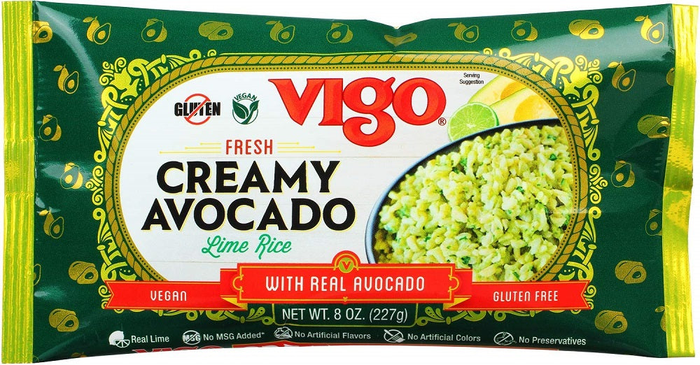 VIGO: Authentic Creamy Avocado Lime Rice, 8 oz