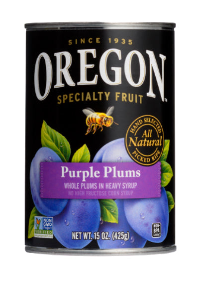 OREGON SPECIALTY FRUIT: Plum Purple, 15 oz