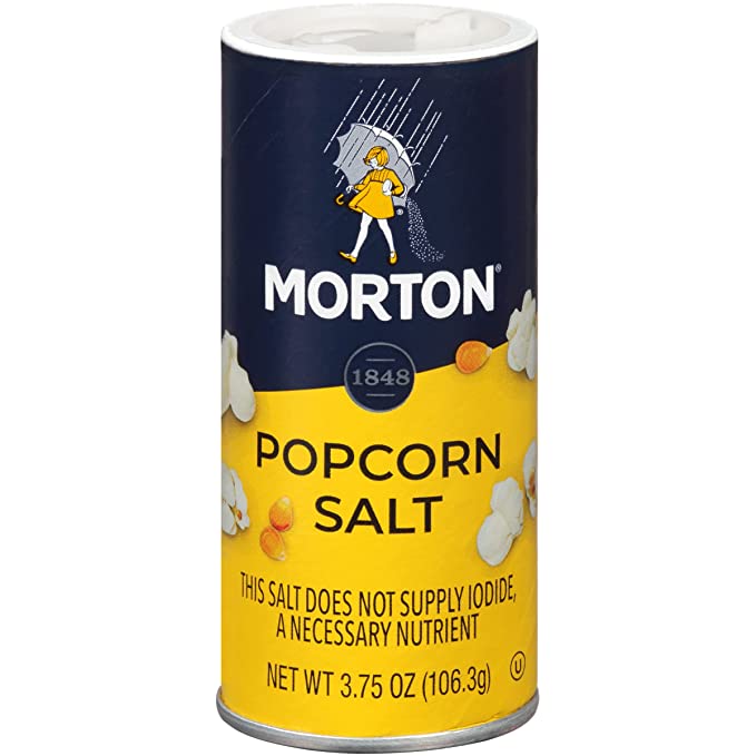 MORTONS: Popcorn Salt, 3.75 oz