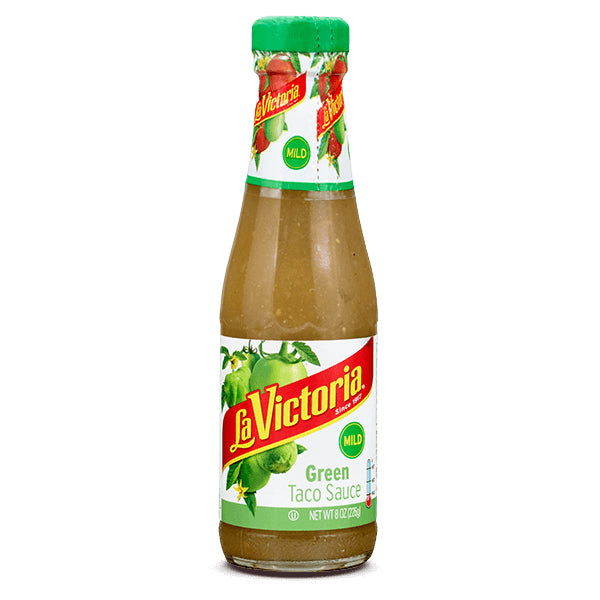 LA VICTORIA: Mild Green Taco Sauce, 12 oz