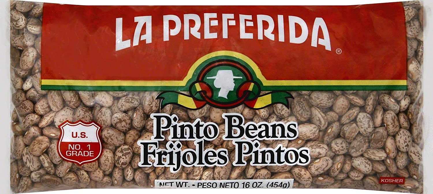 LA PREFERIDA: Pinto Beans, 16 oz