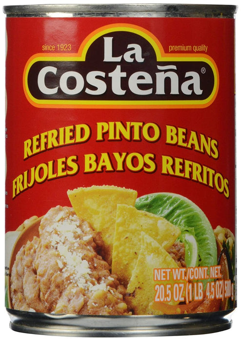 LA COSTENA: Refried Pinto Beans, 20.5 oz