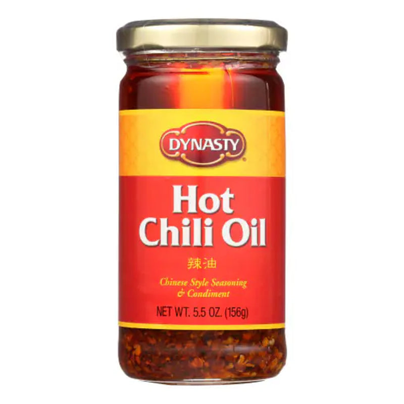 DYNASTY: Hot Chili Oil, 5.5 oz - No Brand For Less 