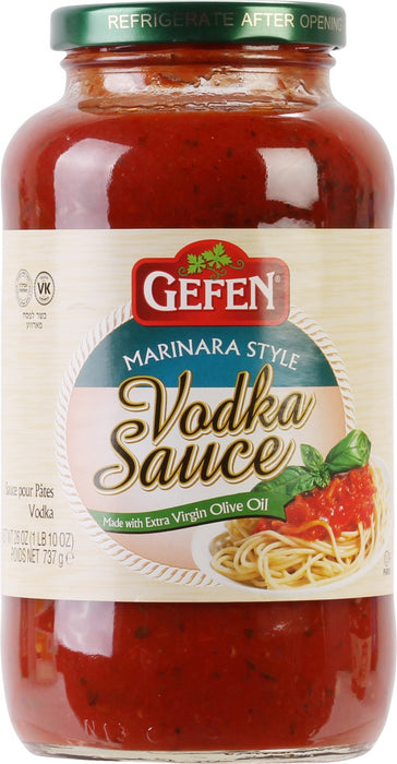 GEFEN: Marinara Style Vodka Pasta Sauce, 26 oz