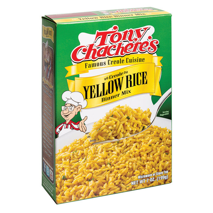 TONY CHACHERES: Creole Yellow Rice Dinner Mix, 7 oz