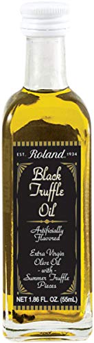 ROLAND: Black Truffle Oil Extra Virgin Olive Oil With Black Truffle Pieces, 1.86 oz