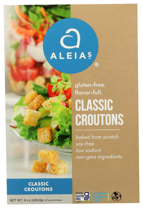 ALEIAS: Gluten Free Classic Croutons, 8 oz