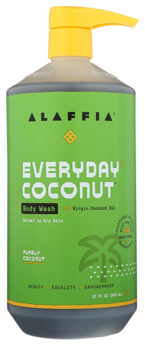 ALAFFIA: Wash Body Evrydy Coconut, 32 fo