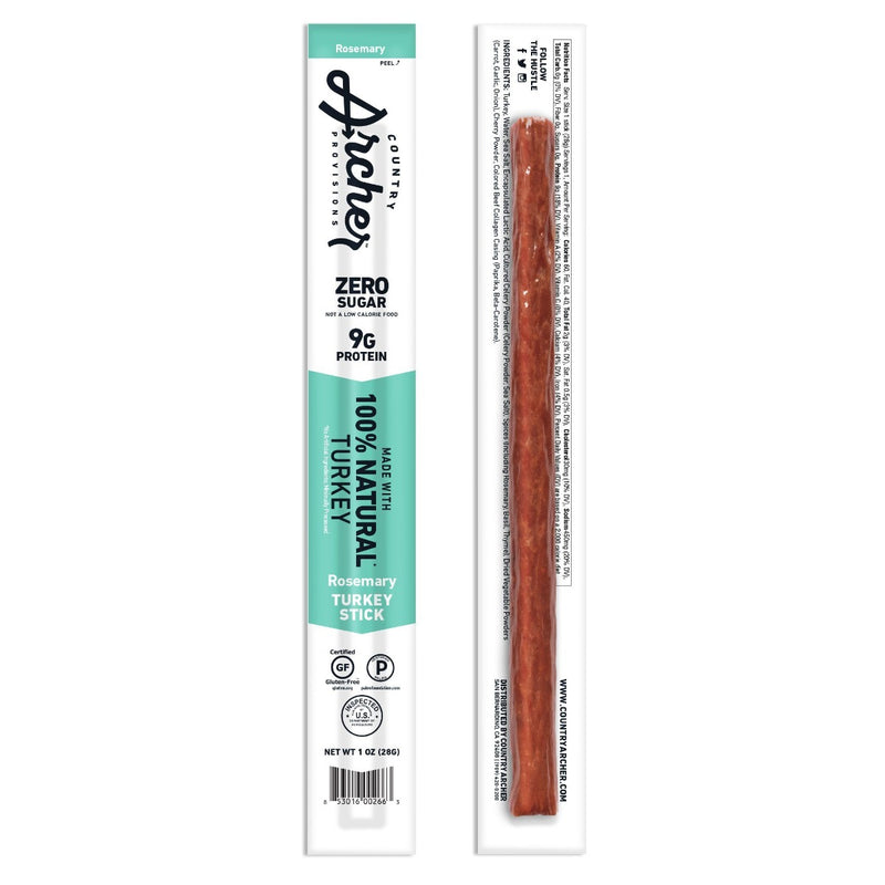 COUNTRY ARCHER: Rosemary Turkey Stick, 1 oz - No Brand For Less 