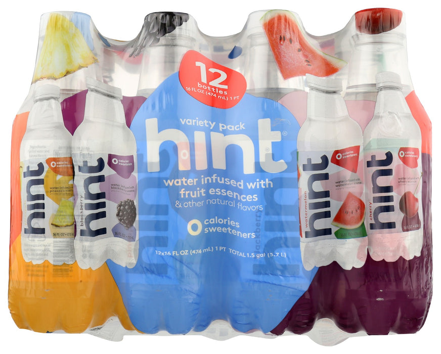 HINT: Water Blue Variety 12Pk, 192 fo