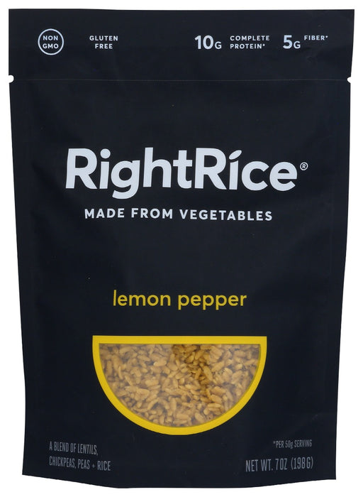 RIGHTRICE: Rice Vegetable Lmn Pepper, 7 oz