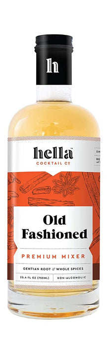 HELLA COCKTAIL: Old Fashioned Premium Mixer, 25.4 fo