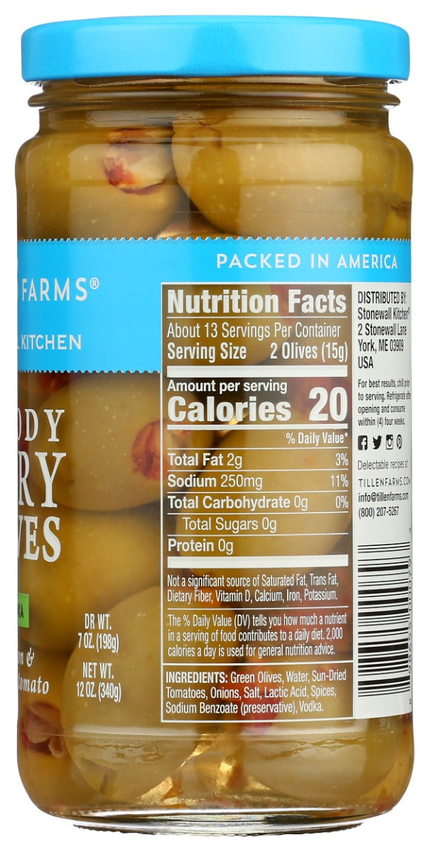 TILLEN FARMS: Olives Bloody Mary, 12 OZ