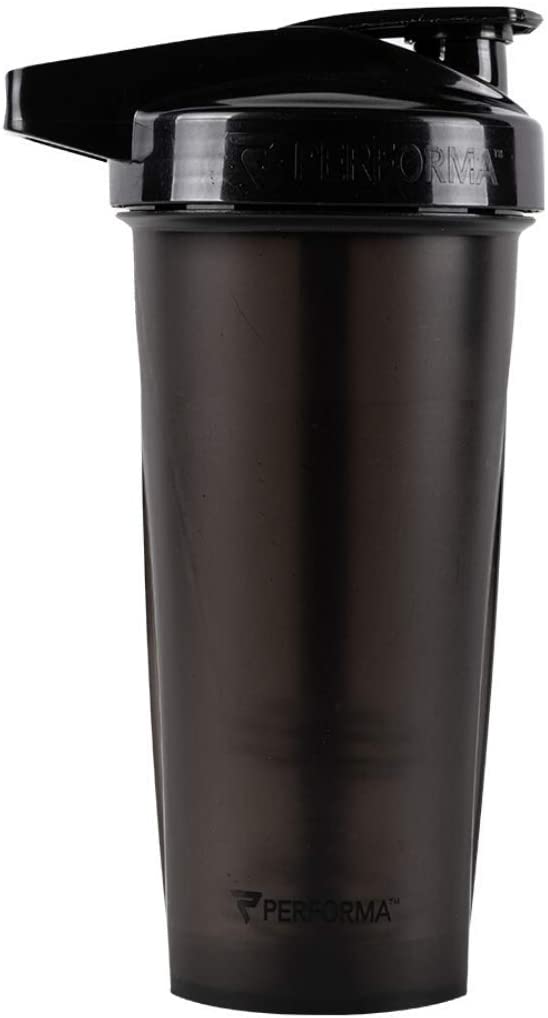 PERFORMA: Black Activ Shaker Bottle, 28 oz