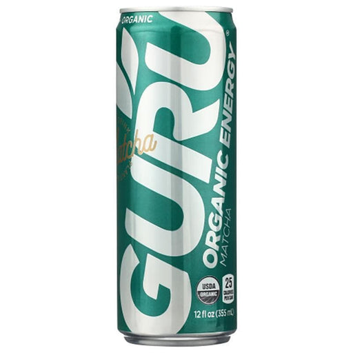 GURU: Energy Bev Matcha, 12 fo - No Brand For Less 
