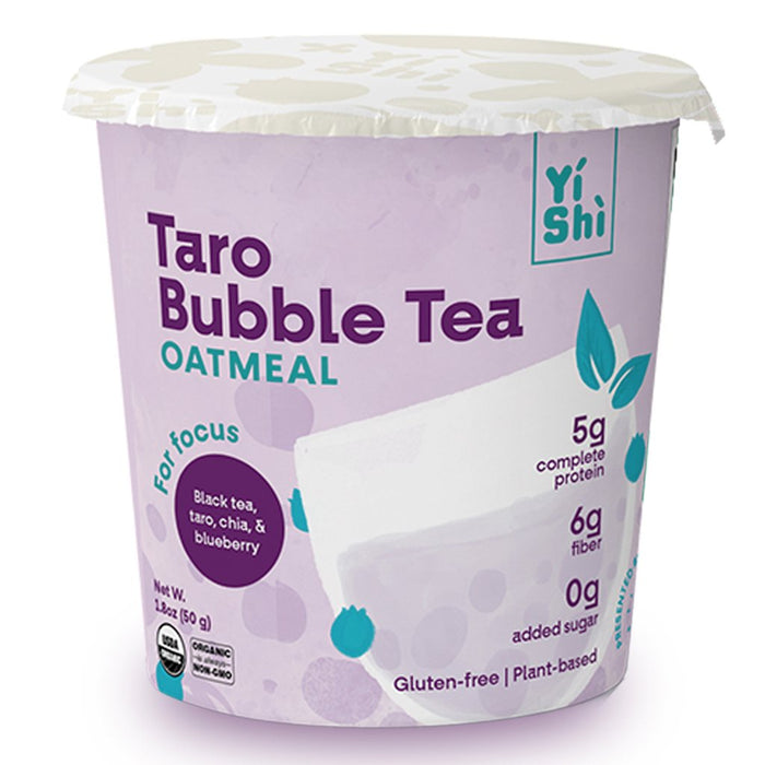 YISHI: Taro Bubble Tea Oatmeal, 1.80 oz