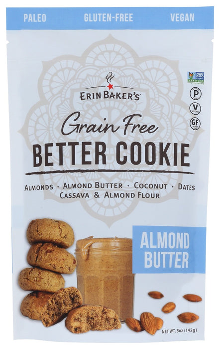 ERIN BAKERS: Grain Free Almond Butter Better Cookie, 5 oz