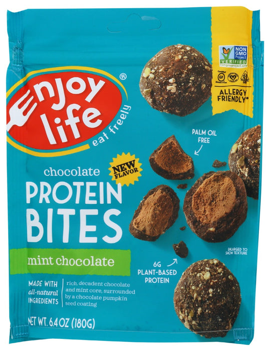 ENJOY LIFE: Mint Chocolate Protein Bites, 6.4 oz
