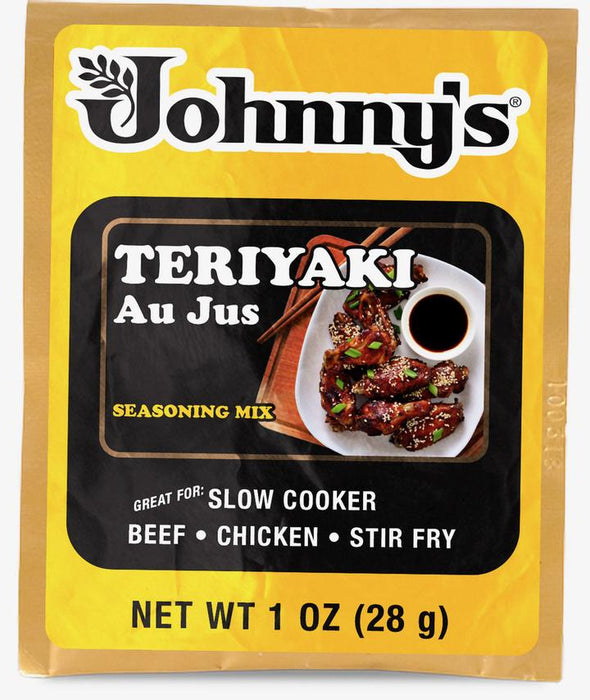 JOHNNYS FINE FOODS: Au Jus Powder Teriyaki, 1 oz