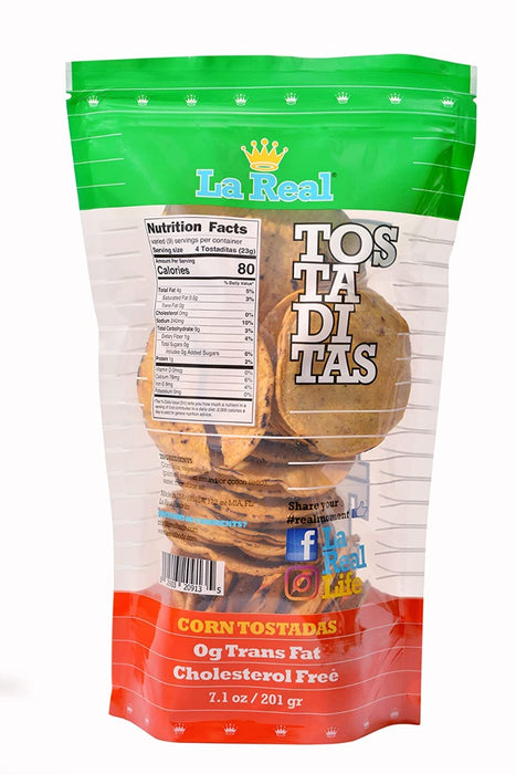 LA REAL: Tostaditas, 7.1 oz