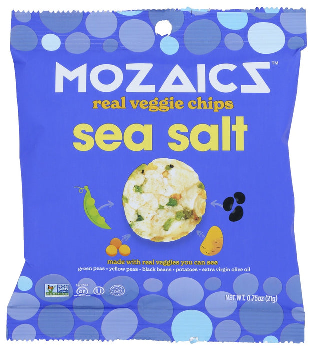MOZAICS: Sea Salt Real Veggie Chips, .75 oz