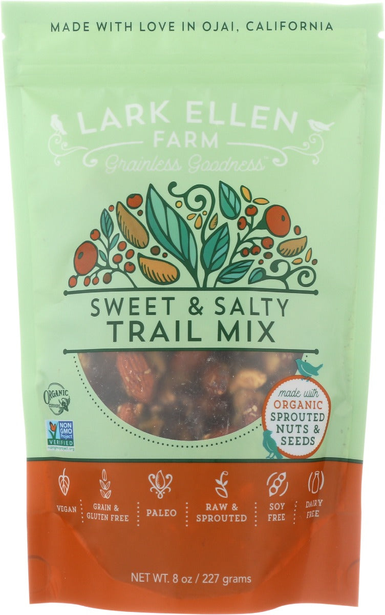 LARK ELLEN FARM: Sweet and Salty Trail Mix, 8 oz