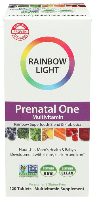 RAINBOW LIGHT VIBRANCE: Prenatal One Multivitamin, 120 tb