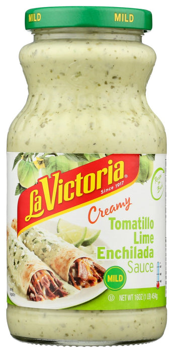 LA VICTORIA: Tomatillo Lime Enchilada Sauce, 16 oz
