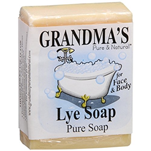 GRANDMAS PURE & NTL: Lye Soap, 6 oz