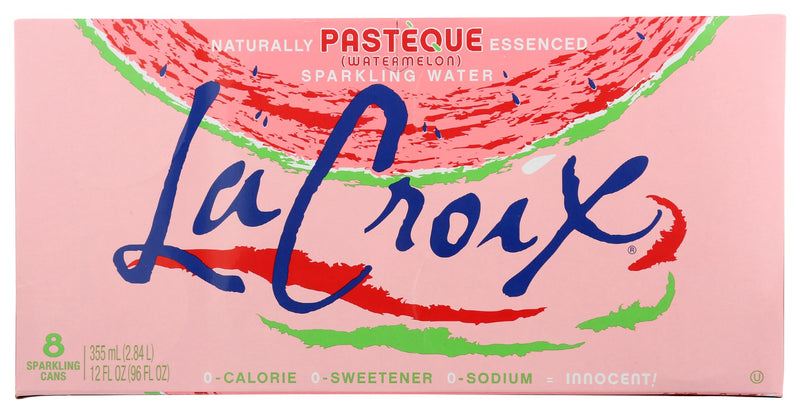 LA CROIX: Water Sprk Wtrmln 8Pk12fo, 96 fo