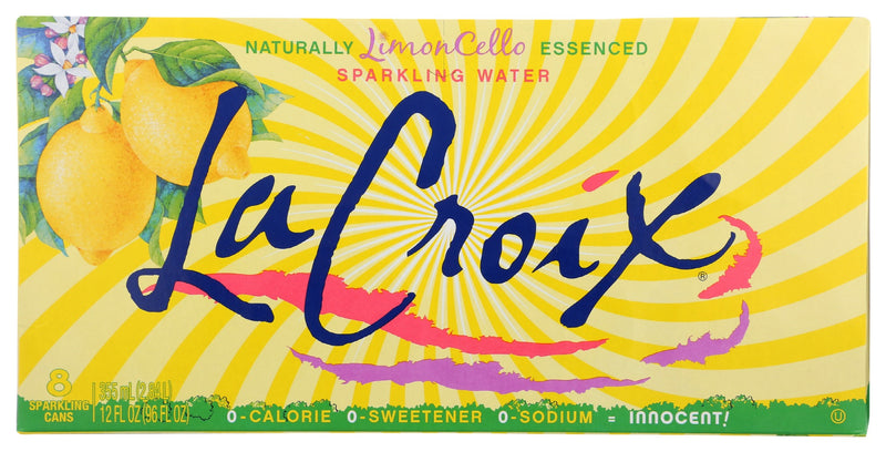 LA CROIX: Wtr Spark Limoncello 8Pk 12Oz, 96 fo