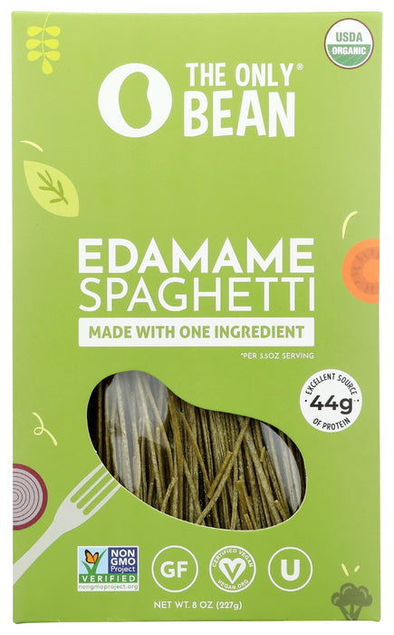 THE ONLY BEAN: Pasta Edamame Spaghetti, 8 oz