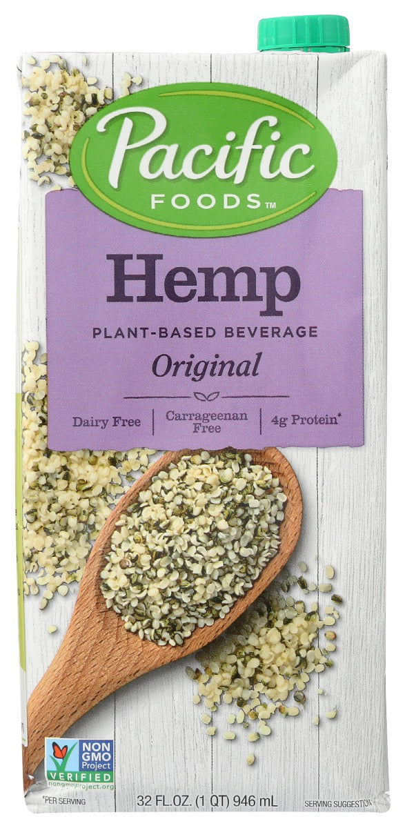 PACIFIC FOODS: Hemp Milk Original, 32 oz