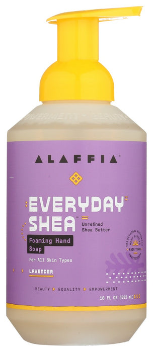 ALAFFIA: Soap Liq Hand Shea Lavndr, 18 fo