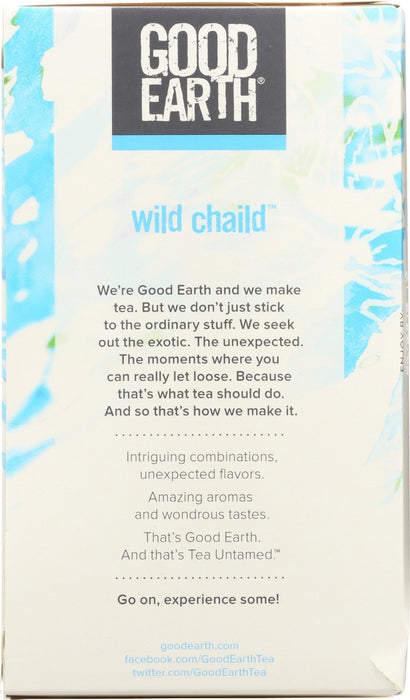 GOOD EARTH: Tea Wild Chaild, 18 bg