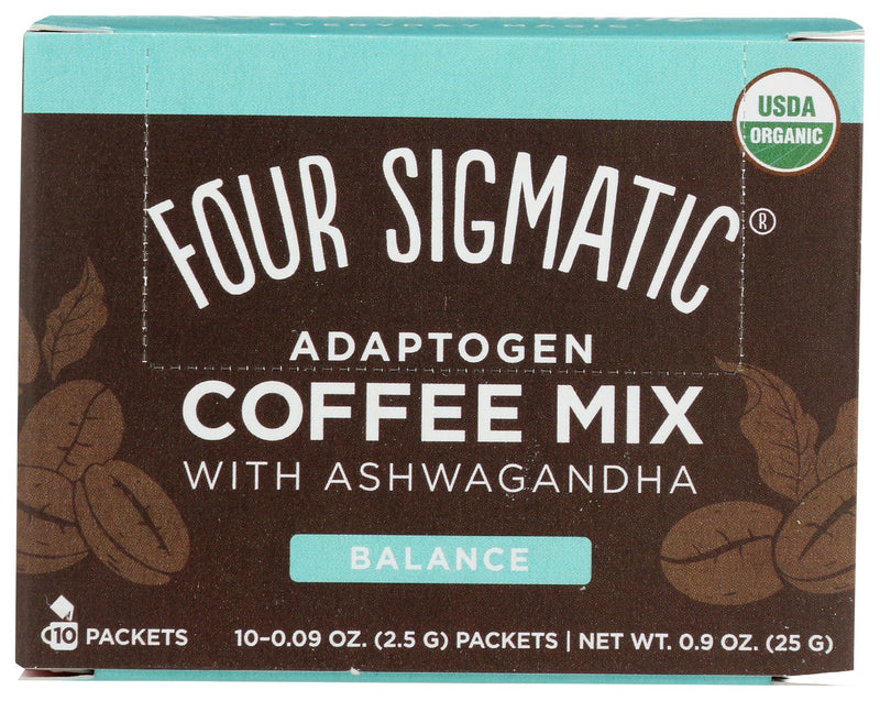 FOUR SIGMATIC: Coffee Ashwagandha Balanc, 0.9 oz - No Brand For Less 