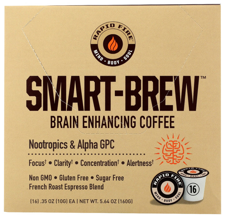 RAPID FIRE: Coffee Pods Smart Brew, 1 ea