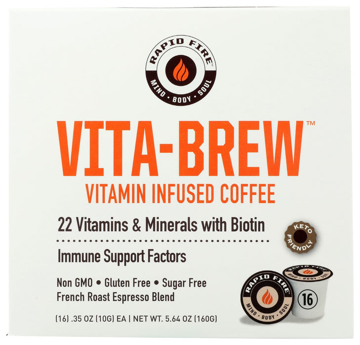 RAPID FIRE: Coffee Pods Vita Brew, 1 ea
