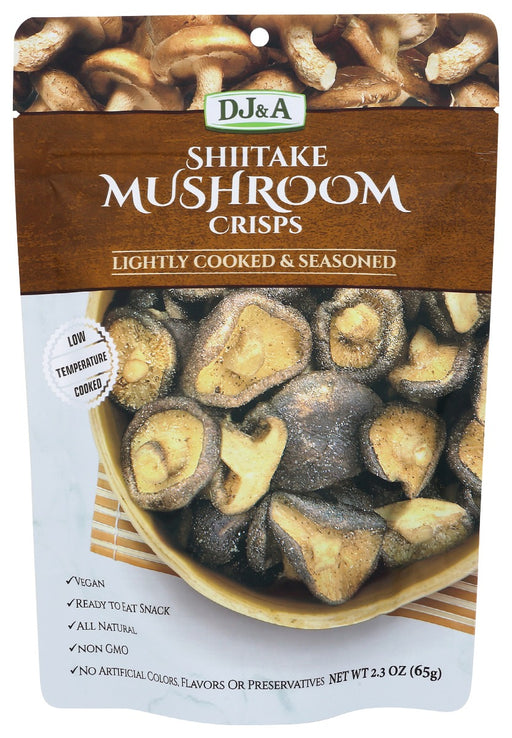 DJ&A: Crisps Mushroom Shiitake, 2.29 oz - No Brand For Less 