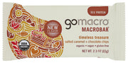 GOMACRO: Bar Slt Caramel Choc Chip, 2.3 oz - No Brand For Less