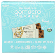 GOMACRO: Bar Coco Alm Mb Mini 8 Pk, 7.1 oz - No Brand For Less