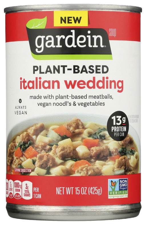 GARDEIN: Soup Italian Wedding, 15 oz - No Brand For Less 