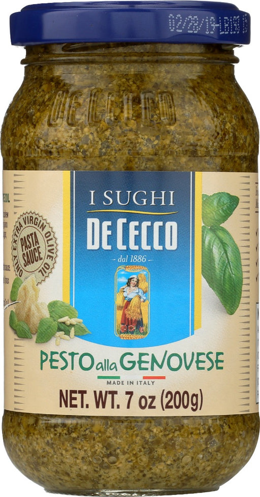 DE CECCO: Sauce Pasta Pesto, 7 oz - No Brand For Less 